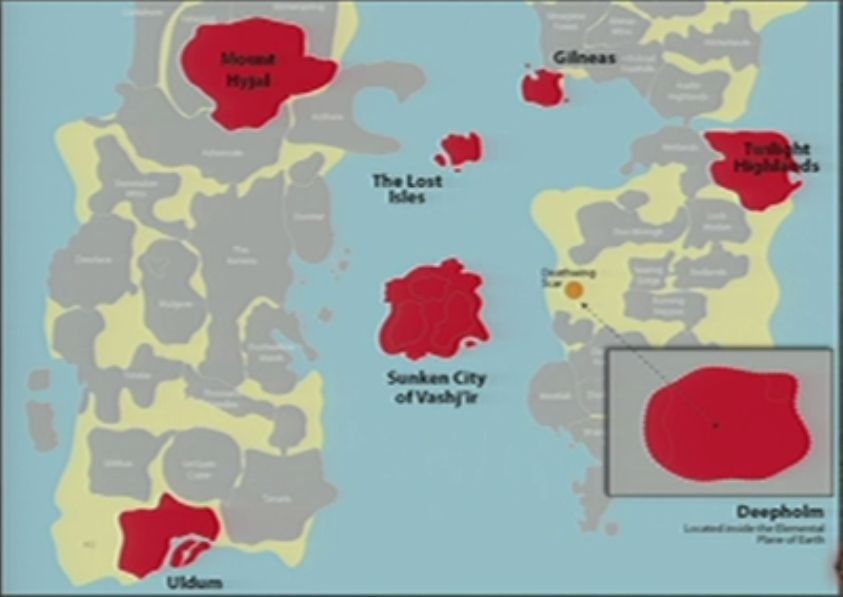 world of warcraft map of azeroth. World+of+warcraft+map+